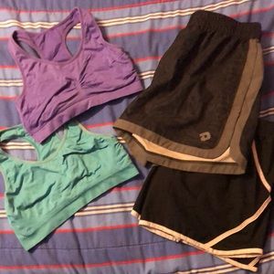 Sports Bras & Shorts